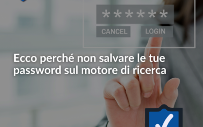 Ecco perché non salvare le tue password sul motore di ricerca